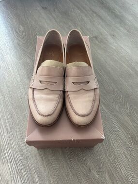 Franco Sarto Pink Penny Loafers